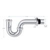 Kibi 1-1/2"  P-Trap - Chrome KPT101CH